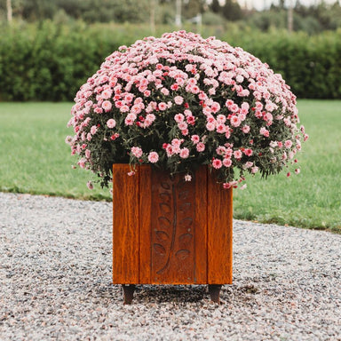 Metal garden planter by Grillsymbol