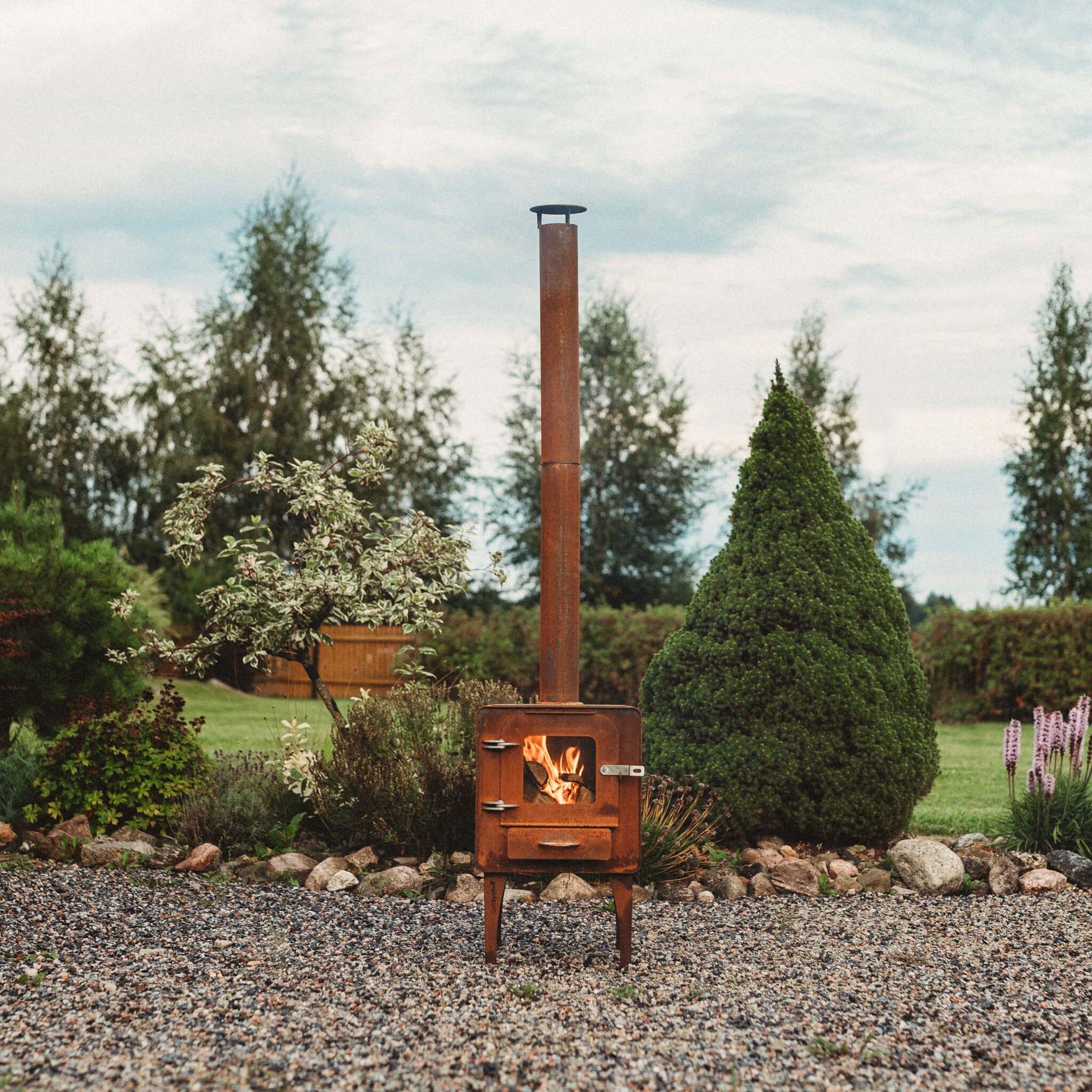 Grillsymbol Wood fired Fire Pit