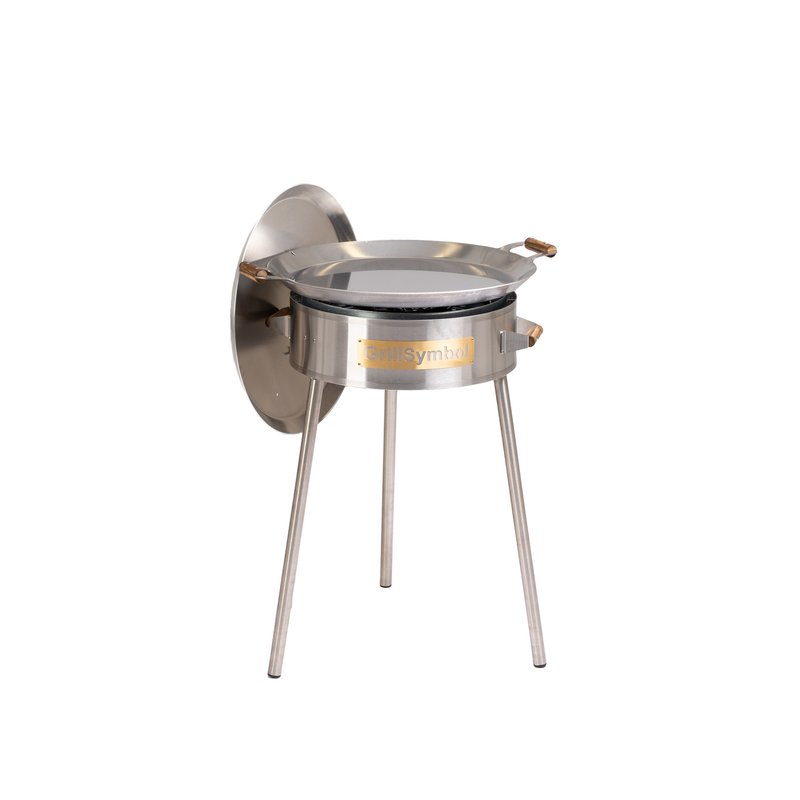 GrillSymbol Paella Cooking Set PRO 580 Inox