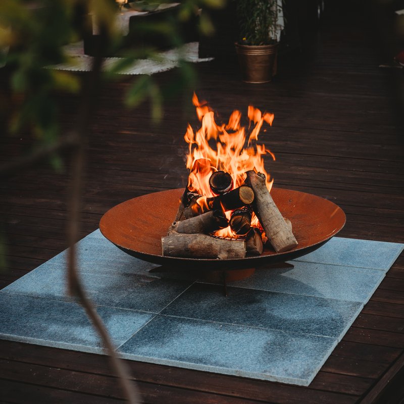 Corten Steel Garden Fire Pits