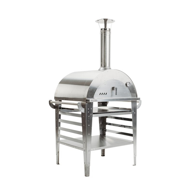 GrillSymbol Wood Fired Pizza Oven with Stand