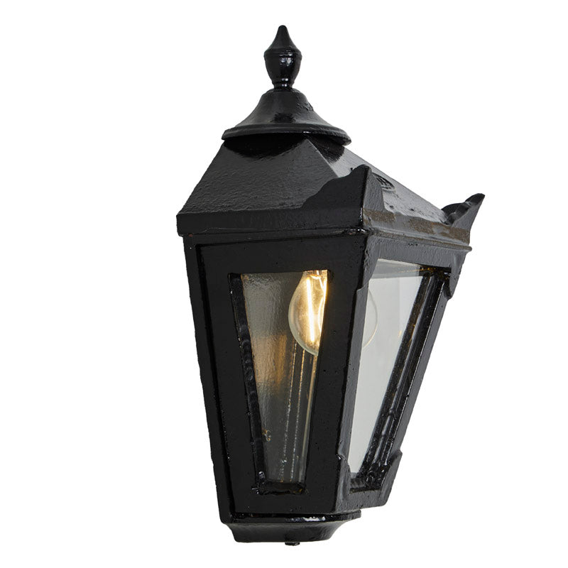 Harte outdoor Victorian traditional cast iron bulkhead light 0.37m