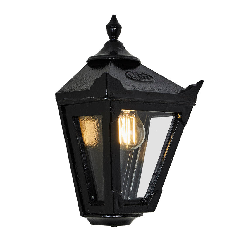 Outdoor Victorian traditional cast iron bulkhead light 0.37m