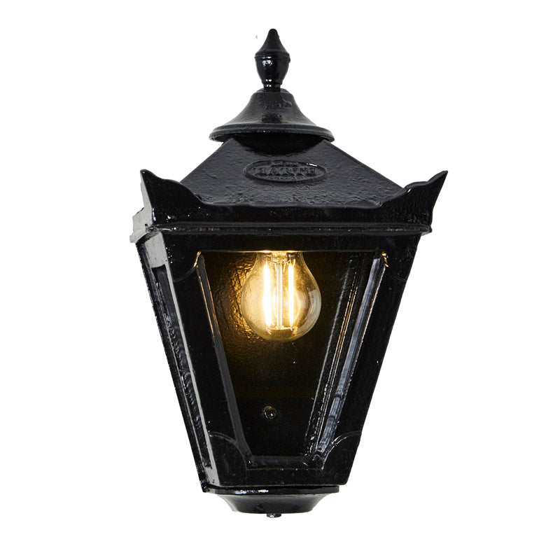 Outdoor Victorian traditional cast iron bulkhead light 0.37m