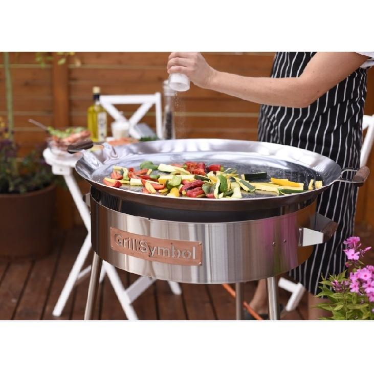 Grillsymbol pro720 inox complete paella set