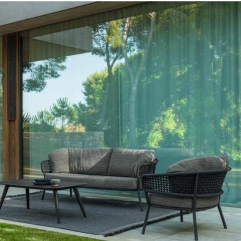 Talenti Moon Aluminium garden sofa 2 seater