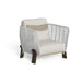 Talenti argo wood garden armchair white