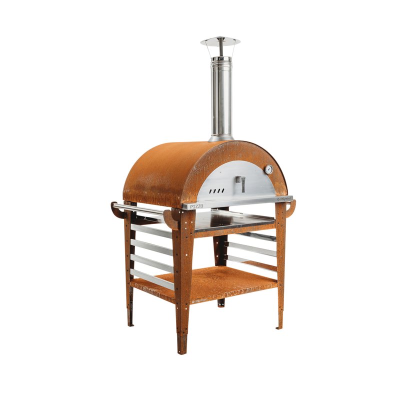 GrillSymbol Wood Fired Pizza Oven with Stand Pizzo-Set