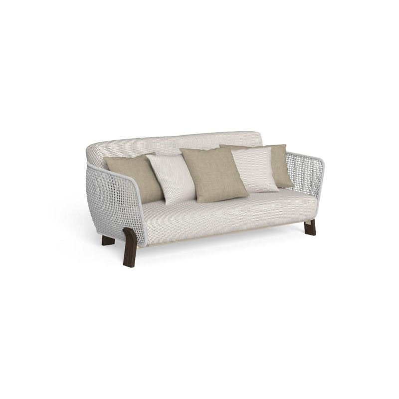 Talenti Argo Wood Garden Love Seat Sofa