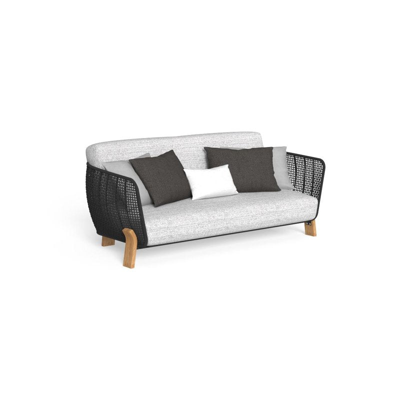 Talenti Argo Wood Garden Love Seat Sofa