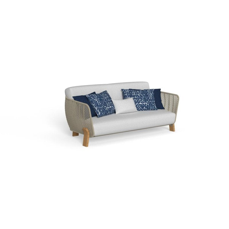 Talenti Argo Wood Garden Love Seat Sofa