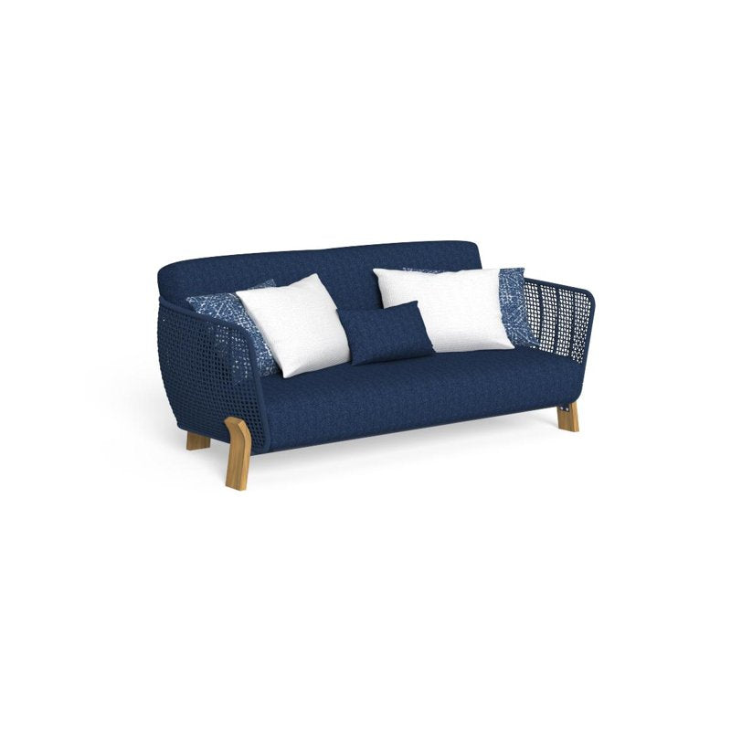 Talenti Argo Wood Garden Love Seat Sofa