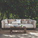 Talenti Argo Wood 3 seater garden sofa