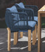 Talenti Argo wood garden dining chair
