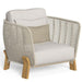 Talenti argo wood garden armchair reggae ivory
