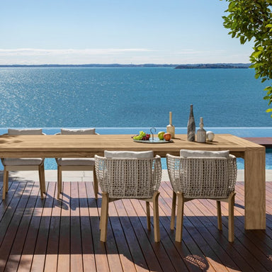 Talenti Argo Wood rectangle outdoor dining table