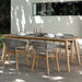 Talenti Teak garden dining table