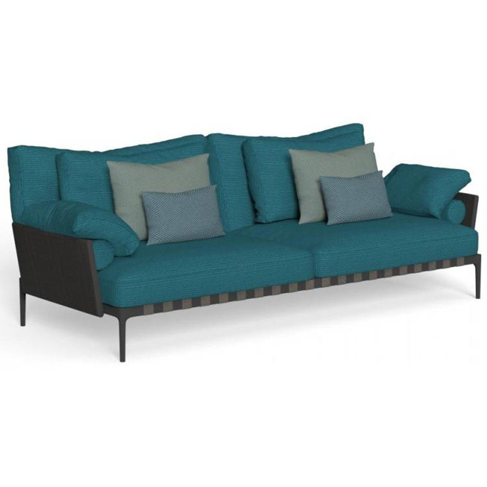 Talenti Salinas 2 seater garden sofa blue