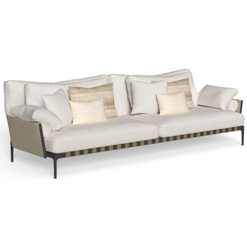 Talenti Salinas 3 seater garden sofa beige